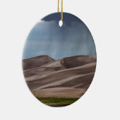 Regen op de Grote Sand Dunes Keramisch Ornament (Rechts)