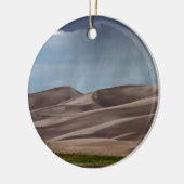 Regen op de Grote Sand Dunes Keramisch Ornament (Links)
