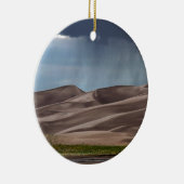 Regen op de Grote Sand Dunes Keramisch Ornament (Rechts)