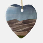 Regen op de Grote Sand Dunes Keramisch Ornament (Rechts)
