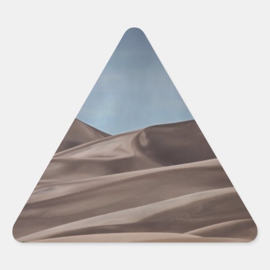 Regen op de Grote Sand Dunes Sticker (Voorkant)
