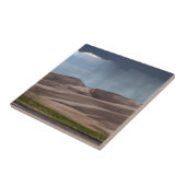 Regen op de Grote Sand Dunes Tegeltje (Zijkant)