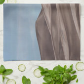 Regen op de Grote Sand Dunes Theedoek (Gevouwen)