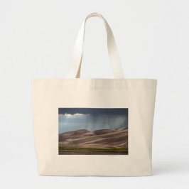 Regen op de Grote Sand Dunes Tote Bag