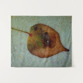 Regen op een leder wandkleed (Voorkant (horizontaal))