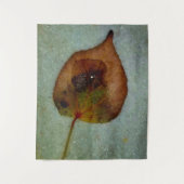 Regen op een leder wandkleed (Voorkant)