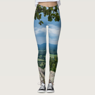 Regen op weg naar Petit Jean Leggings