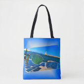 Regen op zee tote bag (Voorkant)