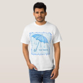 Regen Parasol T-shirt (Voorkant volledig)