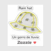 Regen pet/VN-gorro de lluvia-Sticker Sticker (Vel)