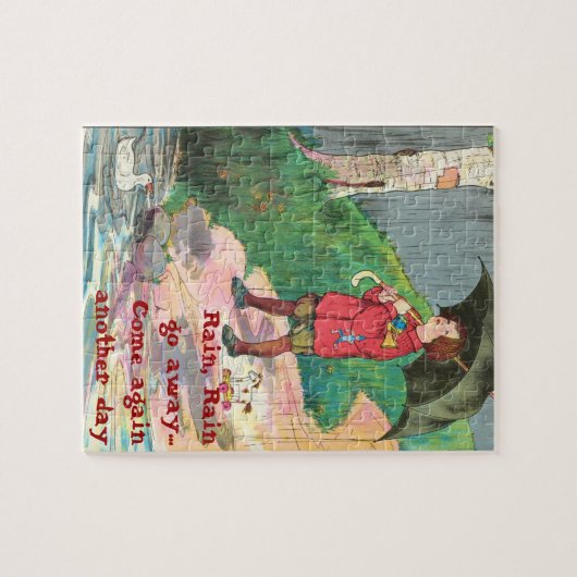 Regen, pijn, pijn legpuzzel (Horizontaal)