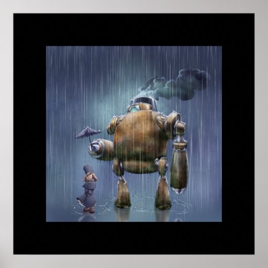 Regen Poster (Voorkant)