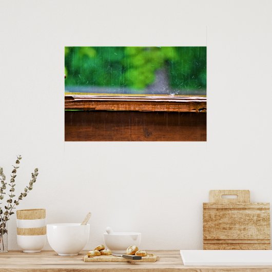 Regen, Poster (Keuken)