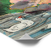 Regen, Regen, Ga weg - Moeder Gans Kwekerij Rhyme  Poster (Hoek)