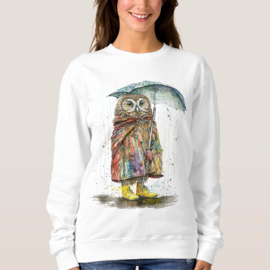 Regen Regen weggooien Trui (Voorkant)