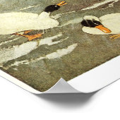 Regen, Regen wegrijden Nursery Rhyme Print (Hoek)