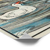 Regen, regenen, weggaan, weer een dag komen poster (Hoek)