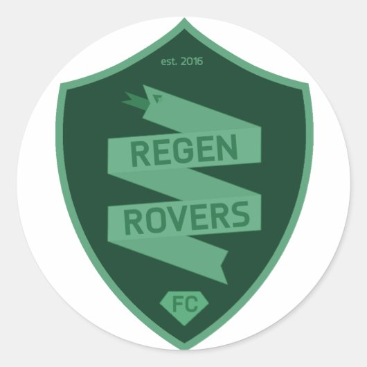 Regen Rovers stickers (Voorkant)
