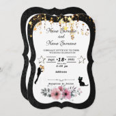 Regen sterren kaart (Voorkant / Achterkant)