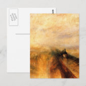 Regen, stomen en snelheid - De Grote Westerne Spoo Briefkaart (Voorkant / Achterkant)