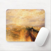 Regen, stoom en snelheid - De Grote Westerne Spoor Muismat (Met muis)