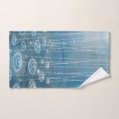 Regen Storm blauw Bad Handdoek (Handdoek)