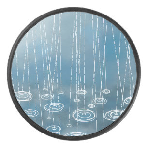 Regen Storm blauw Hockey Puck