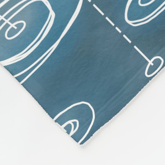 Regen Storm Fleece Deken (Hoek)