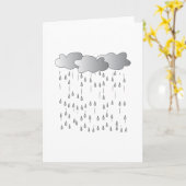 Regen Storm Kaart (Gele Bloem)