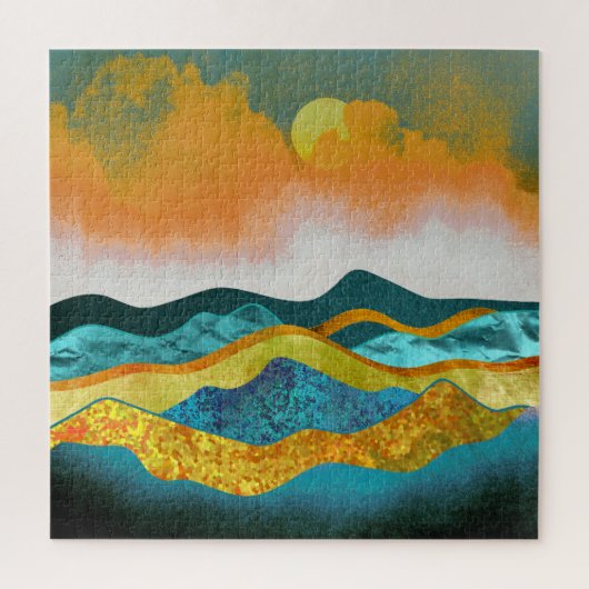 Regen Storm Legpuzzel (Verticaal)