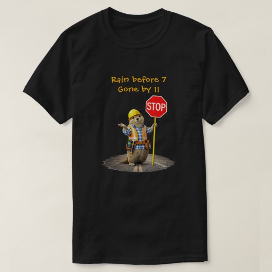 "Regen" T-shirt (Design voorkant)