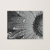 Regen tijdens het afluisteren op Daisy Flower Legpuzzel (Horizontaal)