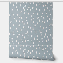 Regen valt op salie behang