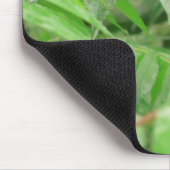 Regen valt op Sumac bladeren Muismat (Hoek)