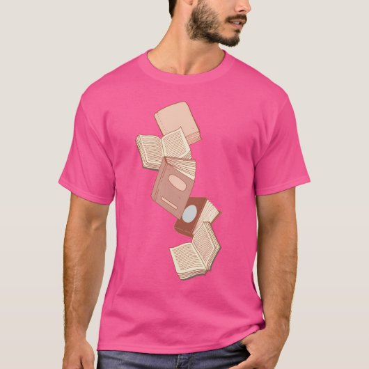 Regen van Boeken T-shirt (Voorkant)