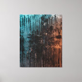 Regen van Contrasten Canvas Afdruk (Voorkant)