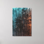 Regen van Contrasten Canvas Afdruk (Voorkant)