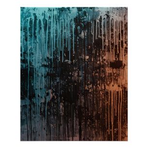 Regen van Contrasten Perfect Poster