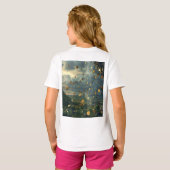 Regen van gouden munten t-shirt (Achterkant volledig)
