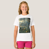 Regen van gouden munten t-shirt (Voorkant volledig)