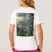 Regen van gouden munten t-shirt (Achterkant)