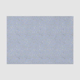 Regen van goudwater tissuepapier