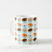 Regen van honden en katten - koffiemok (Voorkant links)