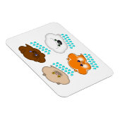Regen van honden en katten - magneet (Rechterzijde)