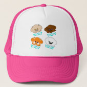 Regen van honden en katten - trucker pet (Voorkant)
