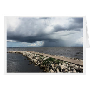 Regen van Palacios Bay, Palacios, Texas