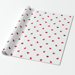 Regen van Tiny Hearts schattig geschenk van liefde Cadeaupapier