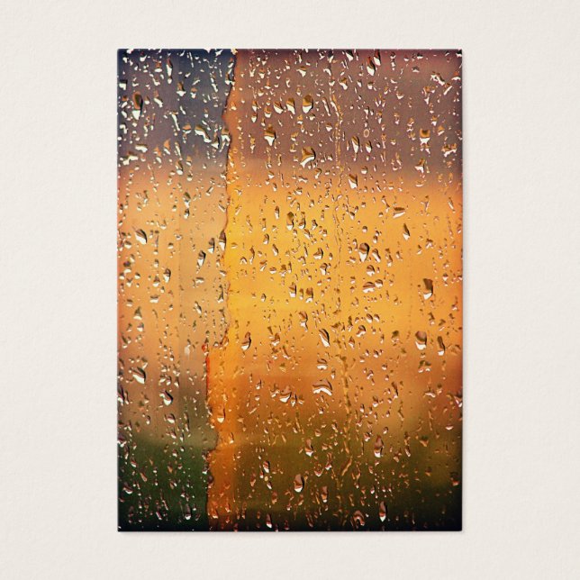 Regen Visitekaartje (Voorkant)