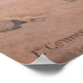 Regen vliegen voor Jehovah's vloek Poster (Hoek)