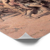 Regen vliegen voor Jehovah's vloek Poster (Hoek)